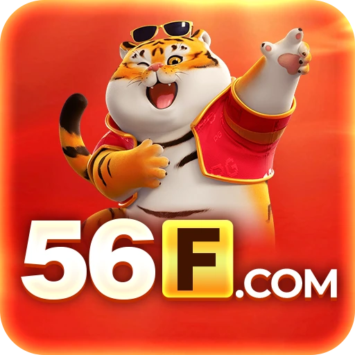 Ícone oficial do app 56F com o tigre da sorte